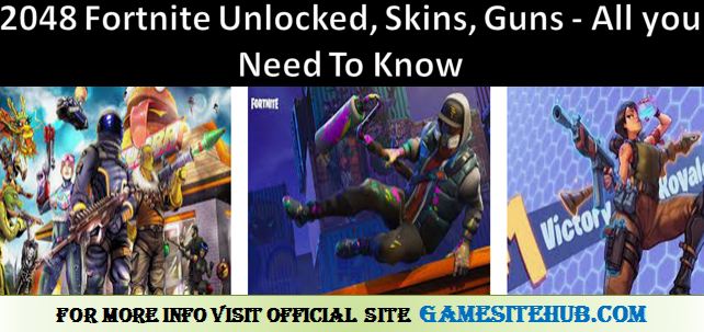 2048 Fortnite Unlocked, Skins, Guns – All you Need To Know
