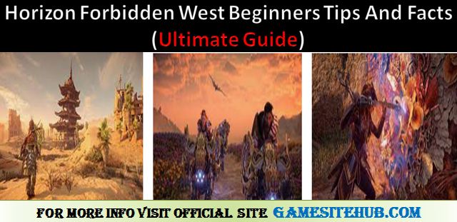 Horizon Forbidden West Beginners Tips