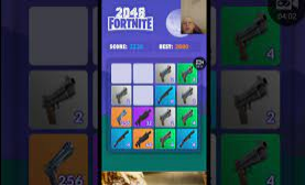 2048 Fortnite Guns