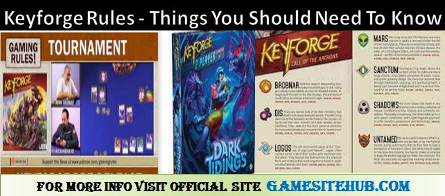 Keyforge Rules – Things You Should Need To Know