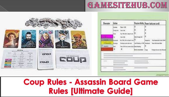Coup Rules – Assassin Board Game Rules [Ultimate Guide]