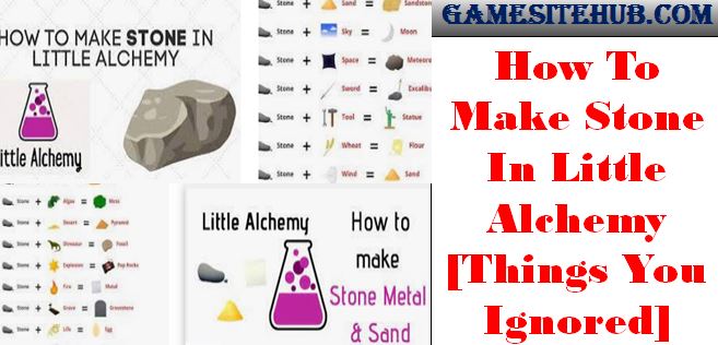 How To Make Stone In Little Alchemy [Things You Ignored]