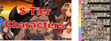 GBF Tier S List Characters