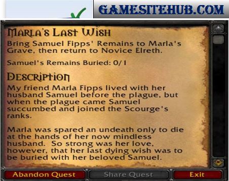 Marla's wish