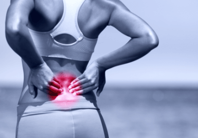 Lower back muscle pain when walking