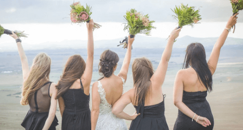 Elegance Redefined: A Timeless Affair with Black Bridesmaid Dresses and the Serene Allure of Sage