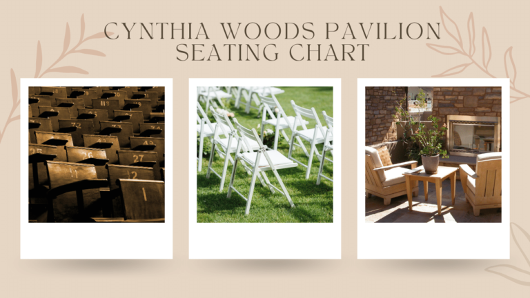 Cynthia Woods Pavilion Seating Chart: The Woodlands